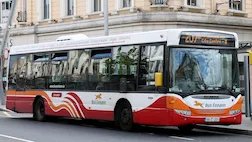 bus eireann bus in Cork city